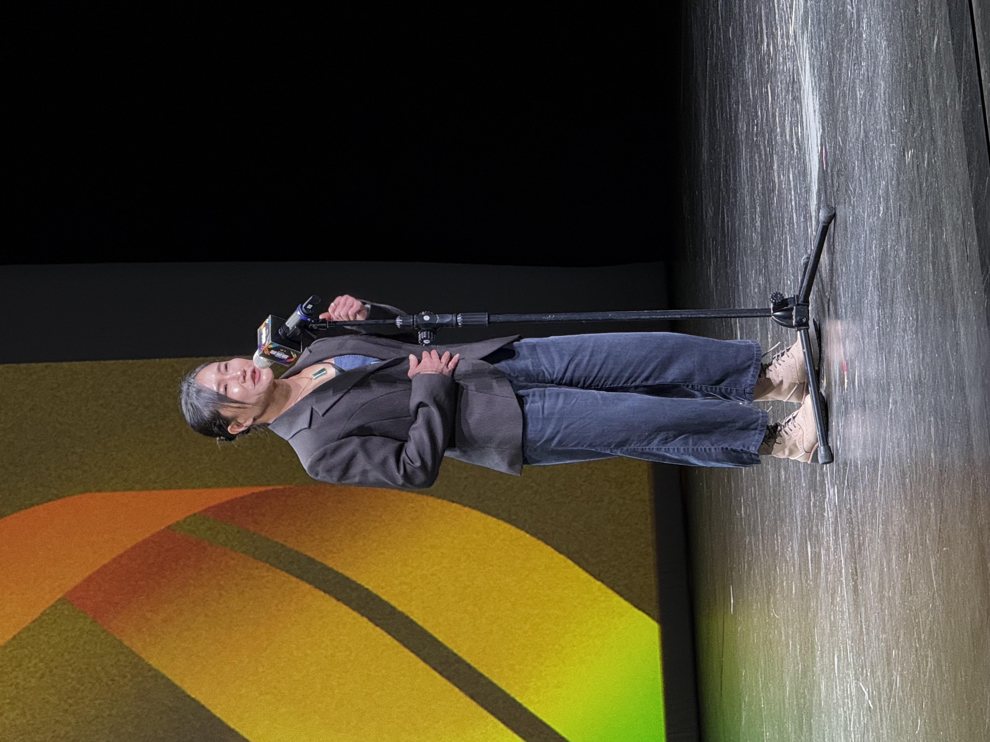 陳葦綾擔任入圍最佳女運動員頒獎人