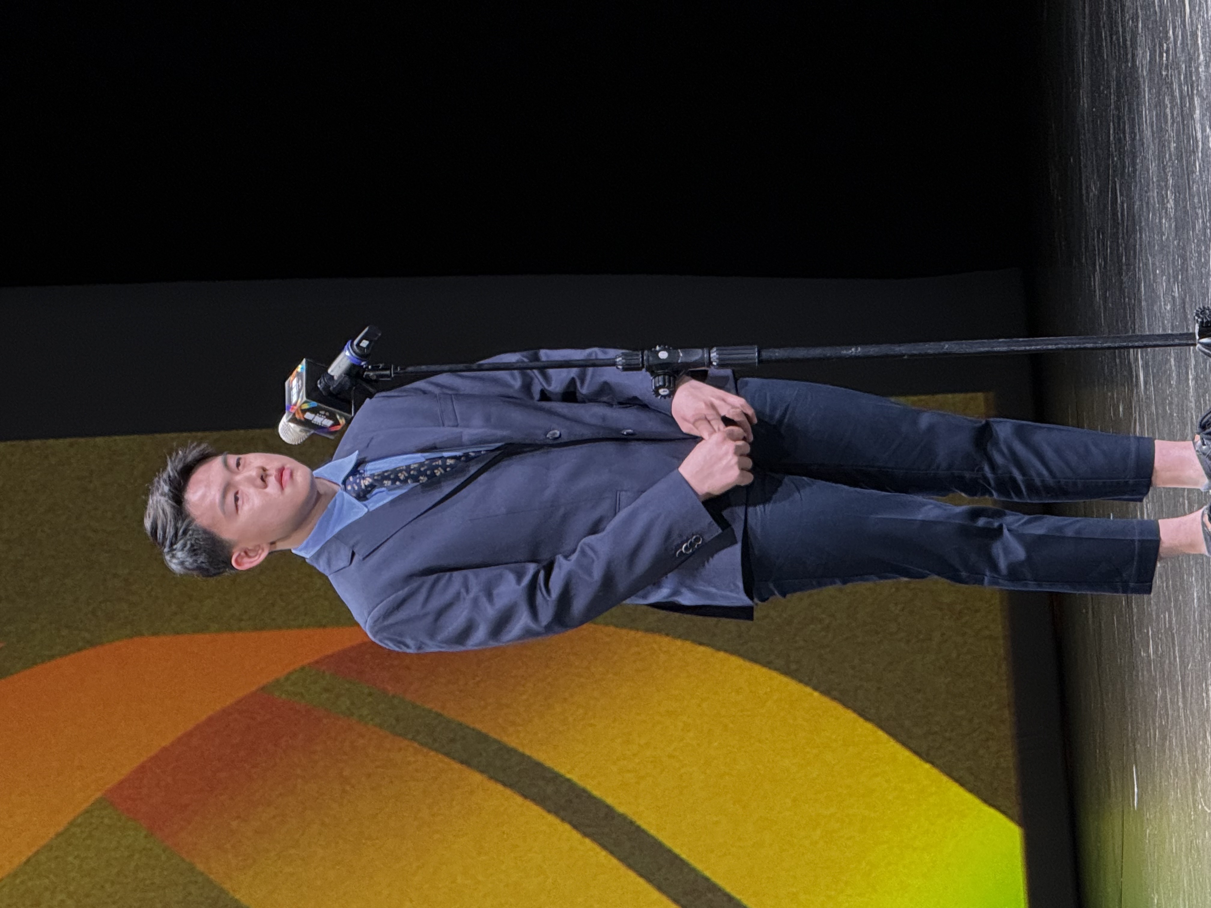 高承睿擔任114年體育運動精英獎頒獎人