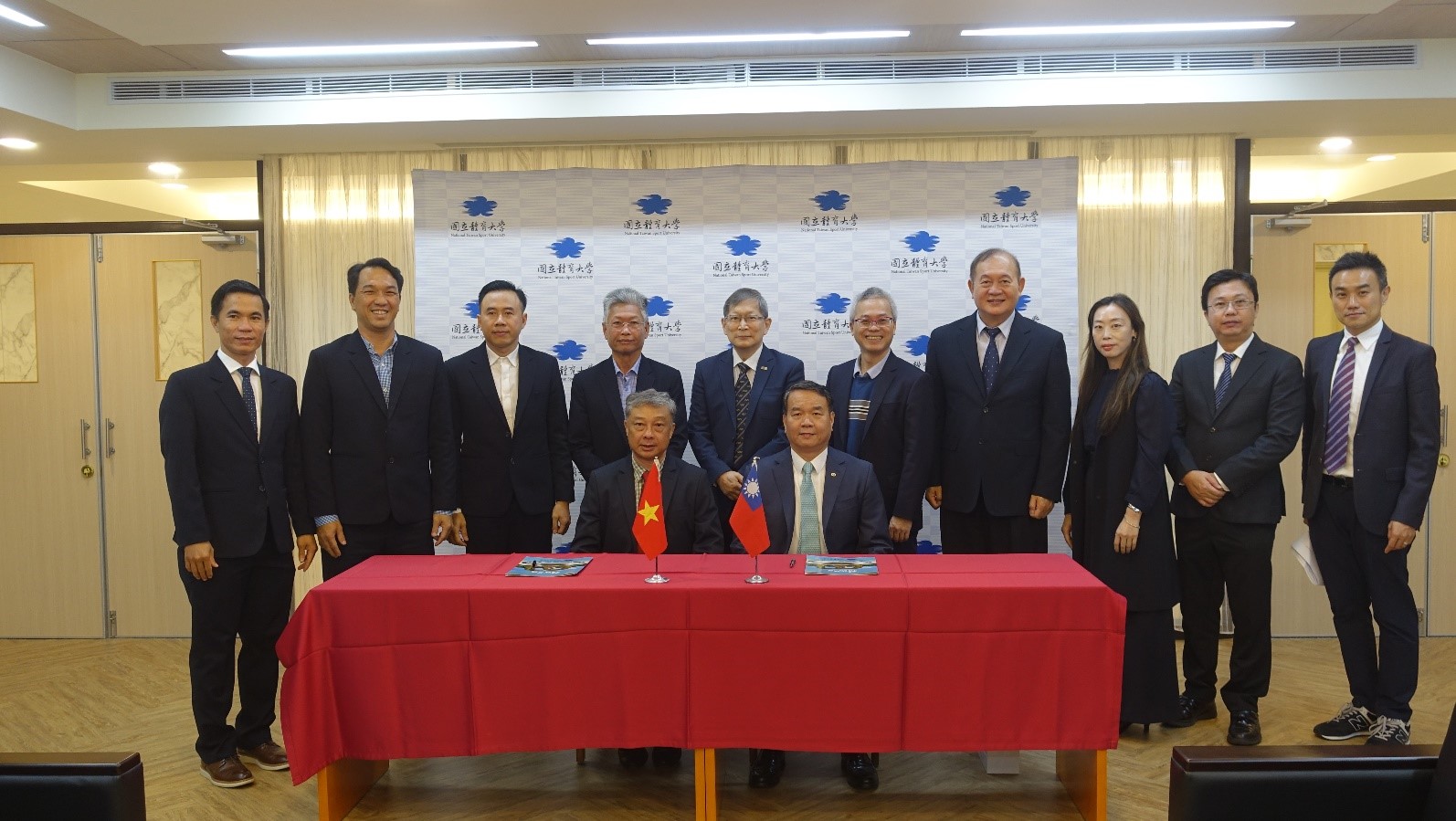 #國立體育大學 #NTSU #越南胡志明市師範體育大學#學術交流 #跨國合作 #國際連結 #未來可期