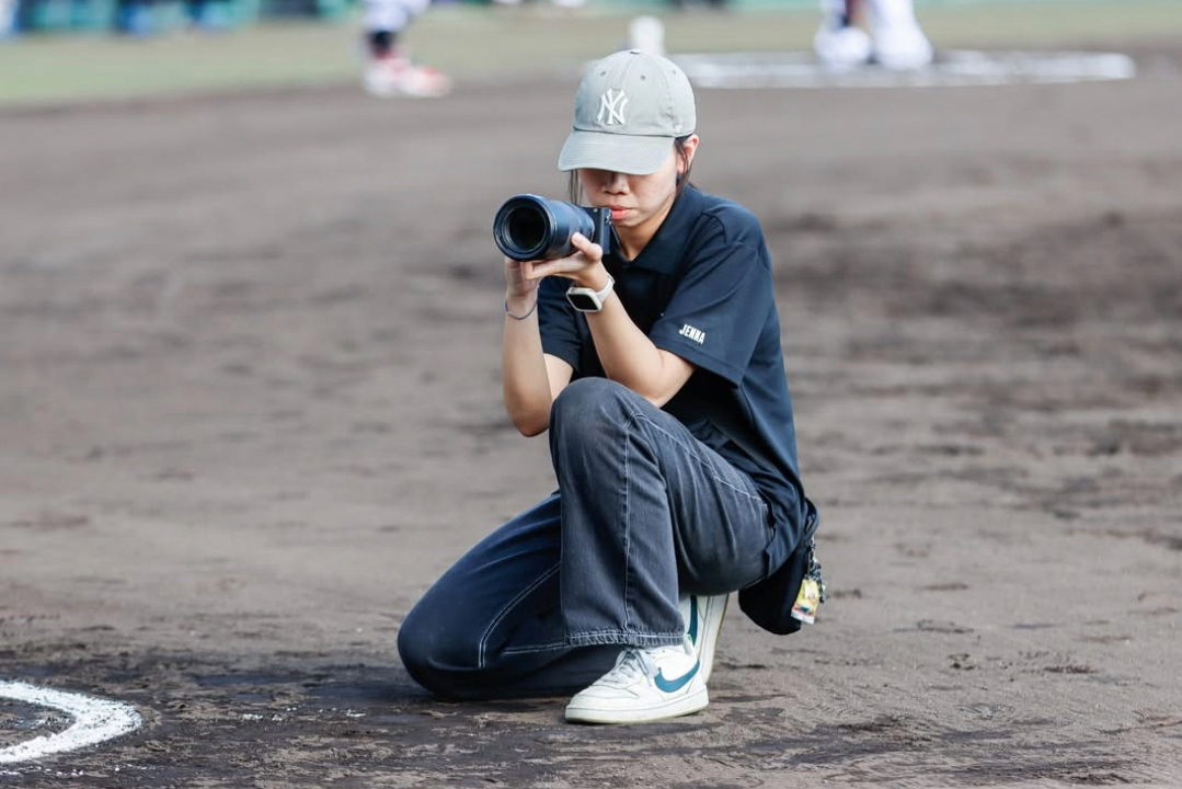 社群拍攝工作照。國體大產經系提供