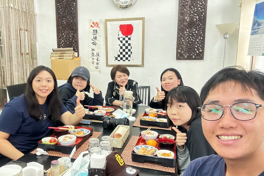 那霸日台親善協會。國體大產經系提供